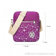 Sue&Joe Girls' Canvas Backpack Set 3 Pieces Patterned Bookbag Laptop School Backpack